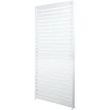 MCW Lamellenwand für Pergola 1 Stück 0,94 x 2,13 x 0,15 m Weiß