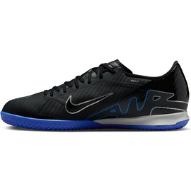 Nike Herren Zoom Vapor 15 Academy Ic Hallen-Fußballschuhe 040 - black/chrome-hyper royal 47.5