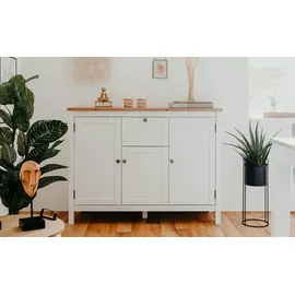 Finori Sideboard 120 x 90 x 40 cm weiß