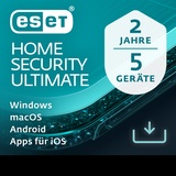 Eset Home Security Ultimate 5 User, 2 Jahre, ESD (multilingual) (PC) (EHSU-N2-A5)
