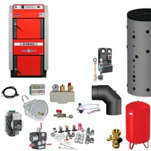 Atmos Scheitholzvergaser | GS40 | 40 kW | Komplettset 3