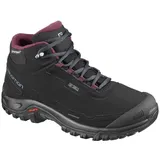 Salomon Shelter Cs Wp Wanderstiefel - Black / Ebony / Winetasting - EU 36 2/3