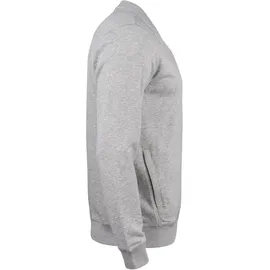 Clique Premium Bio-Baumwoll Sweatjacke Herren 95 - grau meliert S