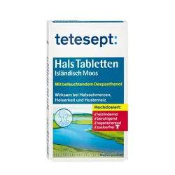 tetesept Hals Tabletten Isländisch Moos Zuckerfrei