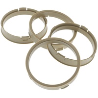 4X Zentrierringe 73,1 x 67,1 mm Beige Felgen Ringe Made in Germany