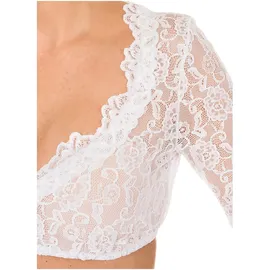 Krüger Dirndlbluse 'Cassandra' Weiß 36