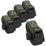 Baumarktplus 5x Profi Spanngurt Gurt Zurrgurt Klemmschloss Auto 1-tlg 2,5m 250 kg Anthrazit