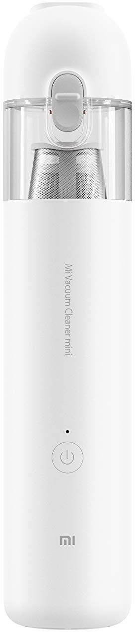Xiaomi Mi Vacuum Cleaner Mini DE Version kabelloser Handstaubsauger (ultrahohe Saugleistung von 13000 Pa, Gewicht von 500g, 88000U/min, 30 Min. Laufzeit, HEPA-Filter, inkl. Zubehör), Weiß