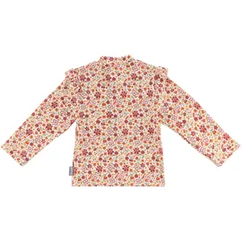 Sterntaler Badeshirt langarm mit UV-Schutz Blumen natur – mehrfarbig, 110