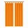 Bestgoodies Dekoschal Ellen Schlaufen Blickdicht 2er Pack 140 cm x 225 cm Hellorange