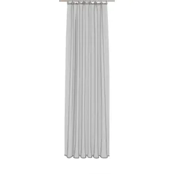 Gardine WIRTH "Chiara" Gr. 18, grau, B:750cm H:175cm, Jacquard, Polyester, Gardinen