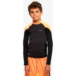 UV-Shirt Top Neo langarm Kinder Jungen schwarz/neon-orange, orange|schwarz, Gr. 164 - 14 Jahre