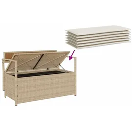 vidaXL Gartenbank 55 x 74 x 55 cm Beige