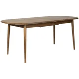 ZUIVER Twist 185/240 x 76 x 90 cm Walnuss