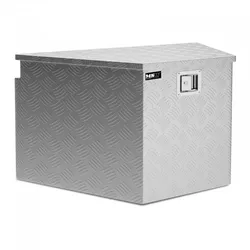 MSW Alubox Riffelblech - 82 x 48 x 46 cm - 150 L MSW-ATB-830