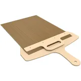 Zankie Sliding Pizza Peel, Pala Pizza Scorrevole, Verschiebbarer Pizzaschieber, Verschiebbare Pizzaschaufel, Abnehmbar Der Pizzaschieber, Der Pizza Perfekt Überträgt, Antihaft, Mit Griff