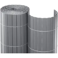 Noor Sichtschutzmatte PVC 2 x 3 m silber