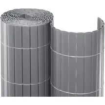 Noor Sichtschutzmatte PVC 2 x 3 m silber