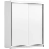 moeblo Schiebetürenschrank EVA 160 x 195 x 61 cm Weiß