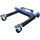 BGS Rangierwagenheber Metall 600 kg blau