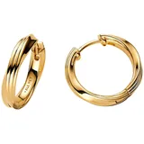 Pandora 263878C00 Damenohrringe Creolen Gedreht Goldfarben