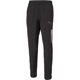 Puma teamLIGA Sideline Präsentationshose Herren black/white L