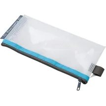 Exacompta 10x Tasche EVA + Reißverschluss, flexibel PP, 8x18cm, sortiert,
