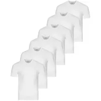 RAGMAN Unterhemd / Shirt Kurzarm Basic in Weiß | Gr.: M