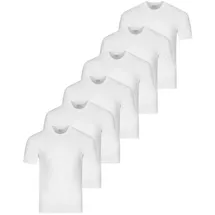 RAGMAN Unterhemd / Shirt Kurzarm Basic in Weiß | Gr.: M
