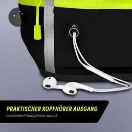 OneFlow Active Pro Laufgürtel One Size Schwarz