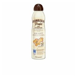 Hawaiian Tropic Sonnenschutzmilch Hawaiian Tropic Silk Hydration Air Soft Sun Lotion Spray LSF30 177ml