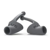 Flare Calmer Mini – Small Ear Plugs Alternative – Reduce Annoying Noises Without Blocking Sound – Soft Reusable Silicone – Grey