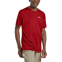 Jack Wolfskin Tech Kurzarm-t-shirt - Adrenaline Red - M