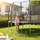 Relaxdays Trampolin Leiter schwarz 96 cm x 38 cm