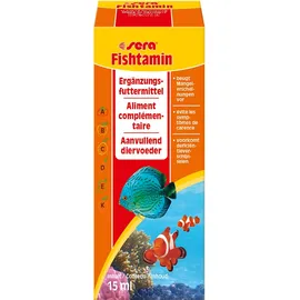 Sera Ergänzungsfuttermittel Fish Vitamin Mix 15 ml