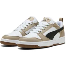 Puma Rebound V6 Low Puma White/Puma Black/Ice Coffee 42