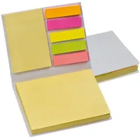 MacMa Haftmarker- und Haftnotizzettel im weißen Hardcover
