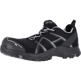 Haix Halbschuh schwarz/silber Black Eagle Safety 41.1 Low ESD, S1P, EU-Schuhgröße: 40