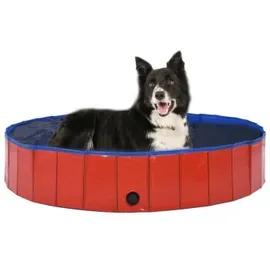 vidaXL Hundepool Faltbar