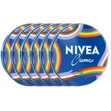 NIVEA Creme Regenbogen 6x75 ml