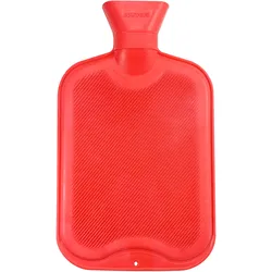 Wärmflasche in 2 Farben - Rot