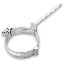 Grömo Fallrohrschelle DN 80 mit Schlagstift 140 mm