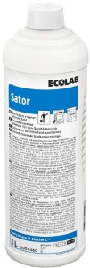 ECOLAB Sator® Sanitärreiniger, Desinfektionsreiniger für den Sanitärbereich, 1000 ml - Flasche