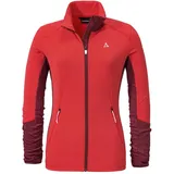 Schöffel Damen Fleece Jacket Lodron L, atmungsaktive Fleecejacke aus 4-Wege-Stretch, Funktionsjacke mit Body-Mapping Technologie und Original ÖSV Logos