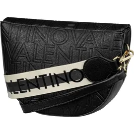 Valentino Pansy Umhängetasche Kunstleder Black