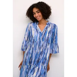 Kaffe Kleid Midikleid Blau 40