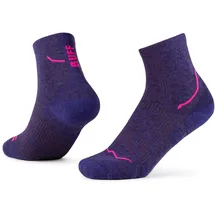 Buff Dryflx Quarter Socken 36-38 Blau