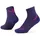 Buff Dryflx Quarter Socken 36-38 Blau