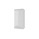 Möbel Kraft Hängeschrank ¦ weiß ¦ Maße (cm): B: 35 H: 72 T: 25.0