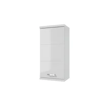 Möbel Kraft Hängeschrank ¦ weiß ¦ Maße (cm): B: 35 H: 72 T: 25.0